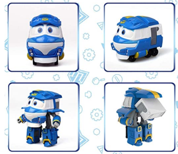 Robot Train Season 2 Korean Animation Transforming Robot 5" Kay