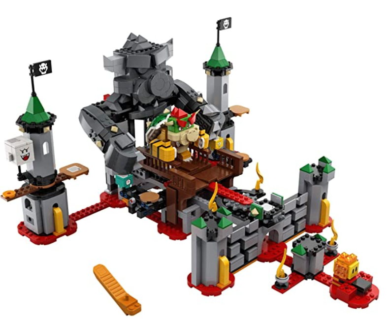 LEGO Super Mario Bowser’s Castle Boss Battle Expansion Set 71369 Building Kit.