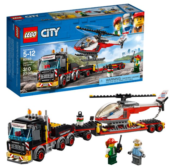 LEGO City Heavy Cargo Transport 60183 Toy.