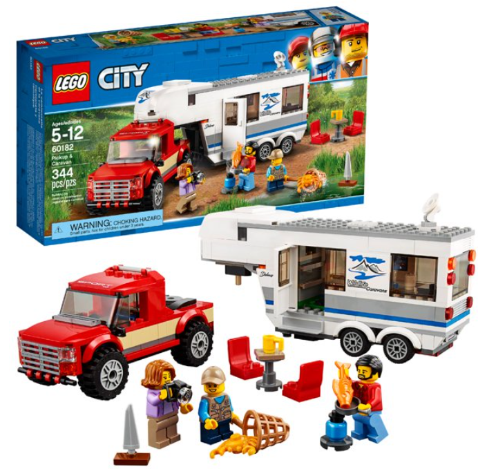 LEGO City Pickup & Caravan 60182 Building Kit