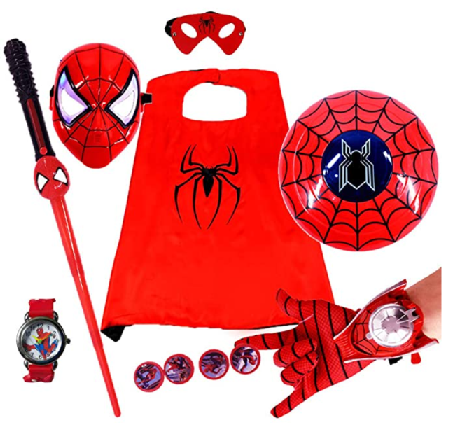 7PC Spiderman Toy Set