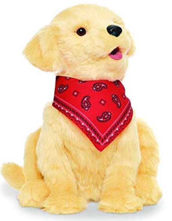 JOY FOR ALL - Golden Pup with Red Bandanna