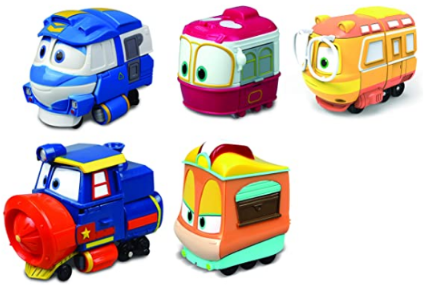 Robot Train Die Cast 80154 Mini Vehicles