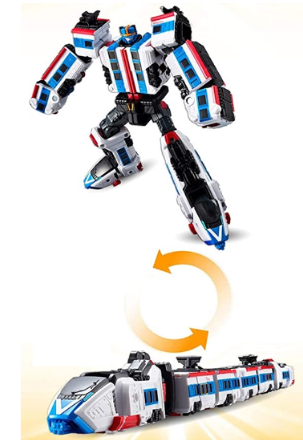 Tobot V Power Train Transforming Robot Action Figure