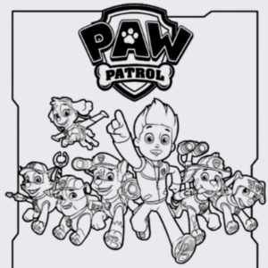Best sites for Paw Patrol coloring pages
