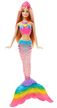 Barbie mermaid doll.